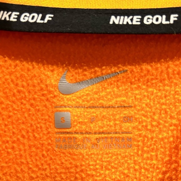 Nike Orange and Gray Men's Quarter zip - Picture 3 of 5